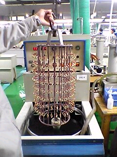 Alloy electroforming squence